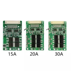 BMS 48V 13S bateria litowa płyta wyważająca 13S 48V BMS 15A 20A 30A 18650 akumulator do ładowania PCB do banku energii słonecznej