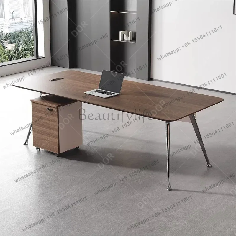 LJY Computer Desk Supervisor Desk Simple Modern Light Luxury And High End Feel Room Offices Office Desks And Workstations Room D