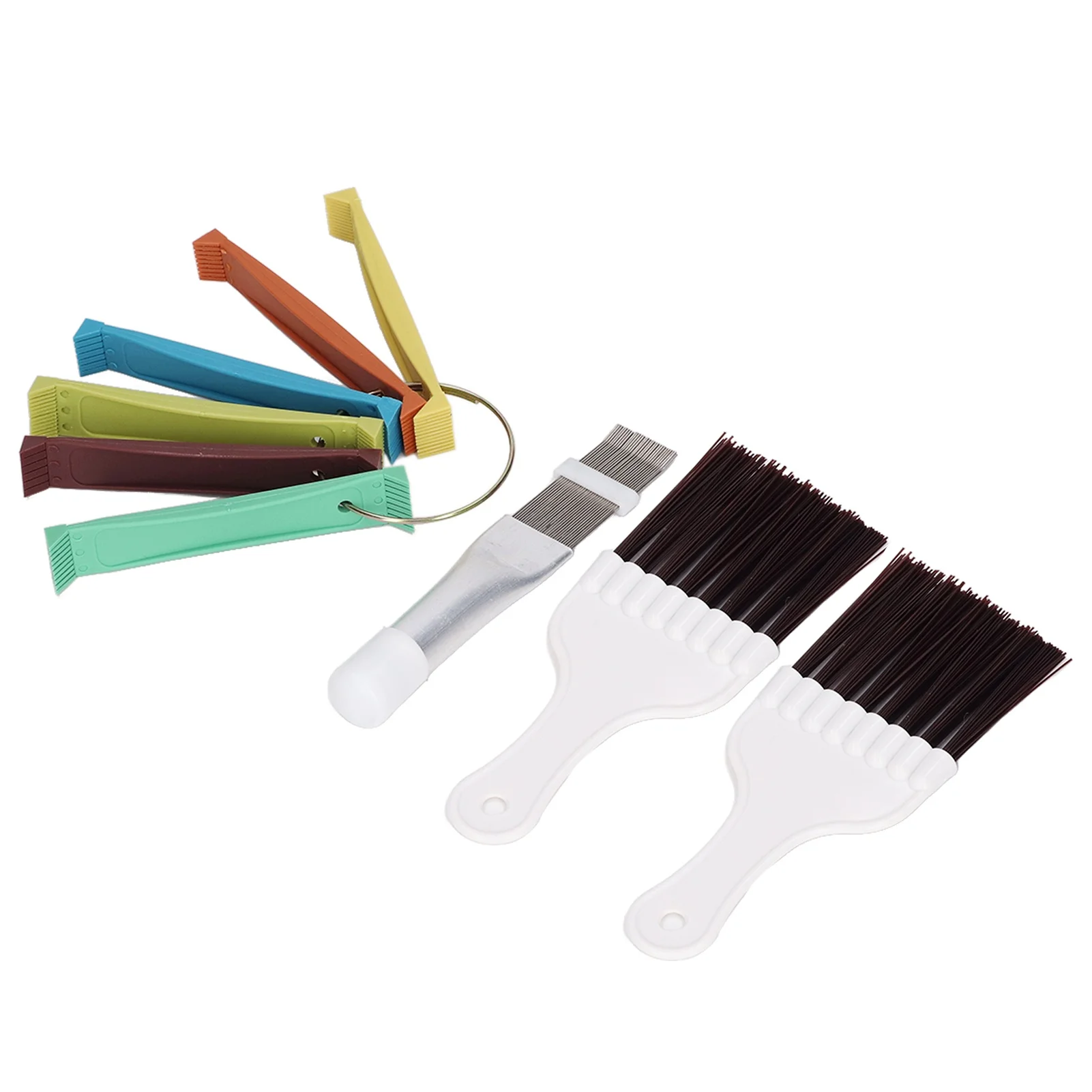 Air Conditioner Fin Cleaner Metal Fin Comb Condenser Cleaning Brush Radiator Fin Straightener