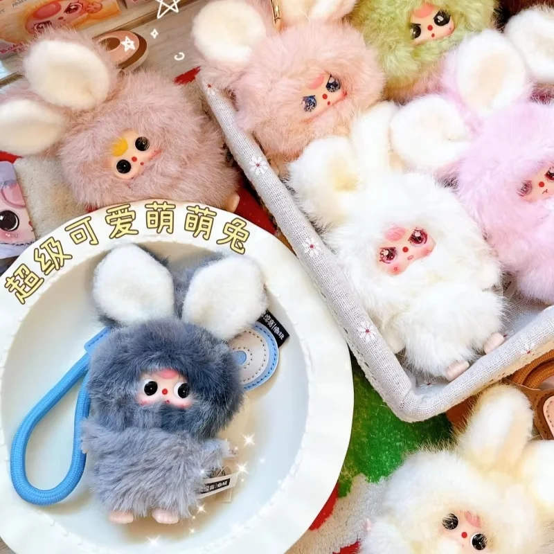 

New Baby Three Super Mini Little Rabbit Series Mysterious Blind Box Cute Doll Pendant Keychain Phone Decoration Girl Gift