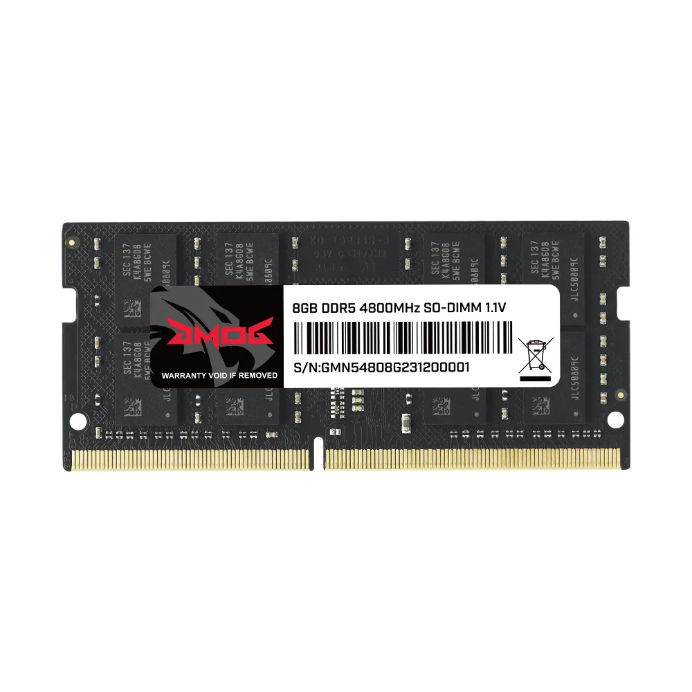 Imagem -06 - Gmog-memória Ram Portátil Ddr5 Memória Ram 16gb 32gb 4800mhz 5200mhz 5600mhz Pc5 41600 44800