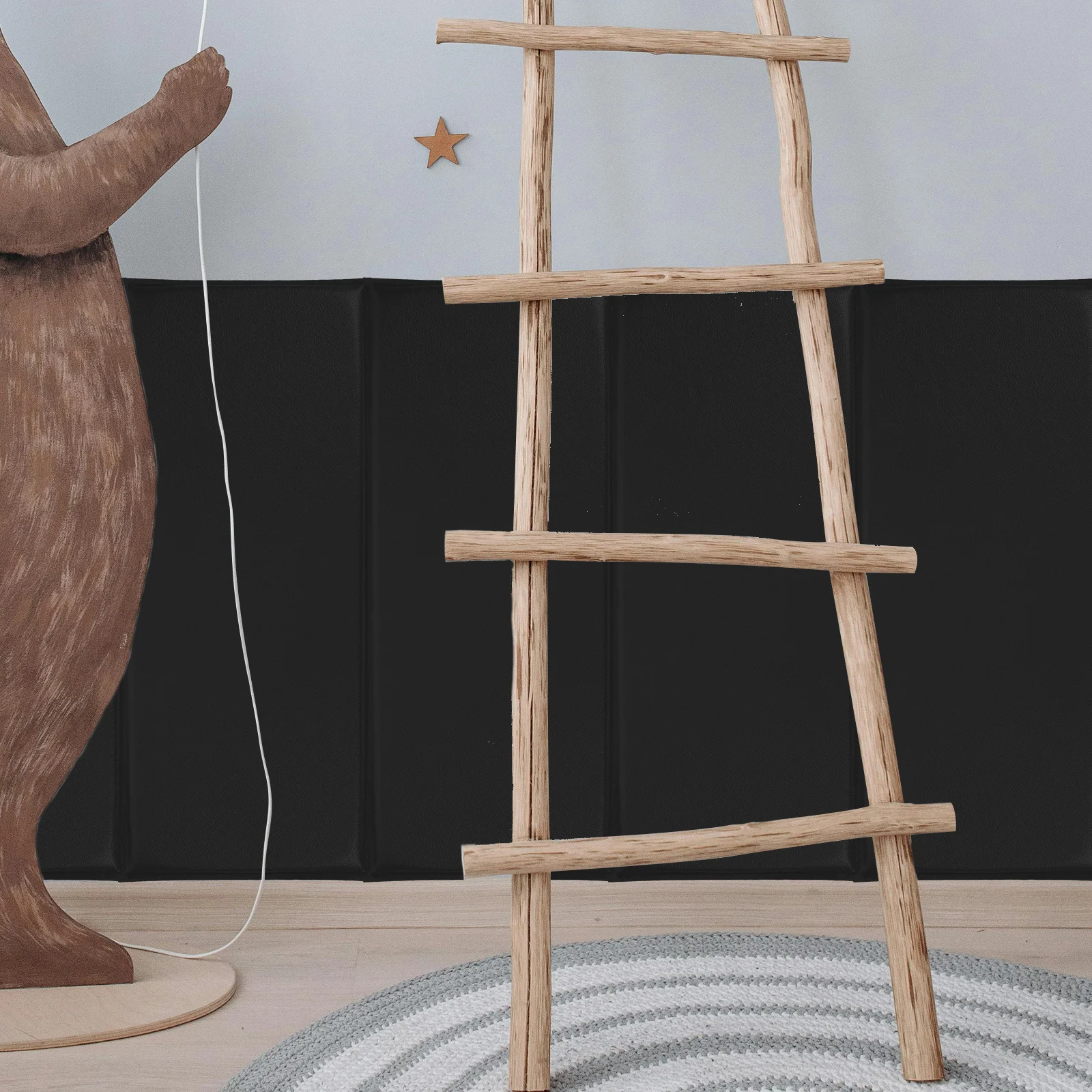 

Anti Collision Wall Padding for Room DIY Safety Wall Decals for Nurseries Playrooms Childproof Impact Absorbing Cushion