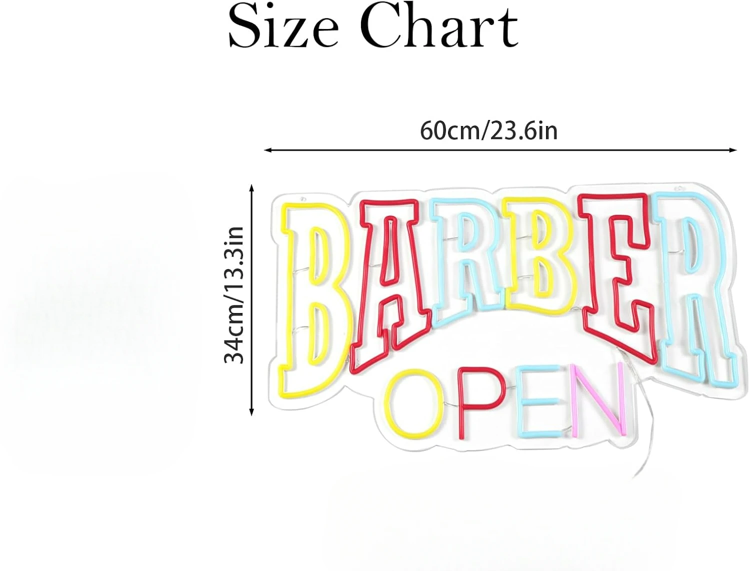 Kapper Neon Sign USB Dimbare LED Neon Light Sign voor Kapper Studio Business Store Neon Nachtlampje Kapper Opening Gift