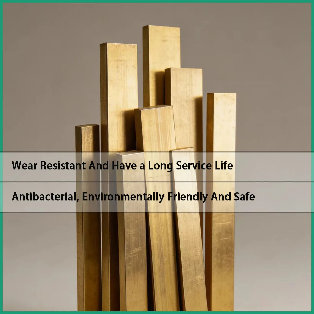 3-10mm thick brass flat steel is used for hardware accessories, electrical substrates, mechanical reinforcement, etc