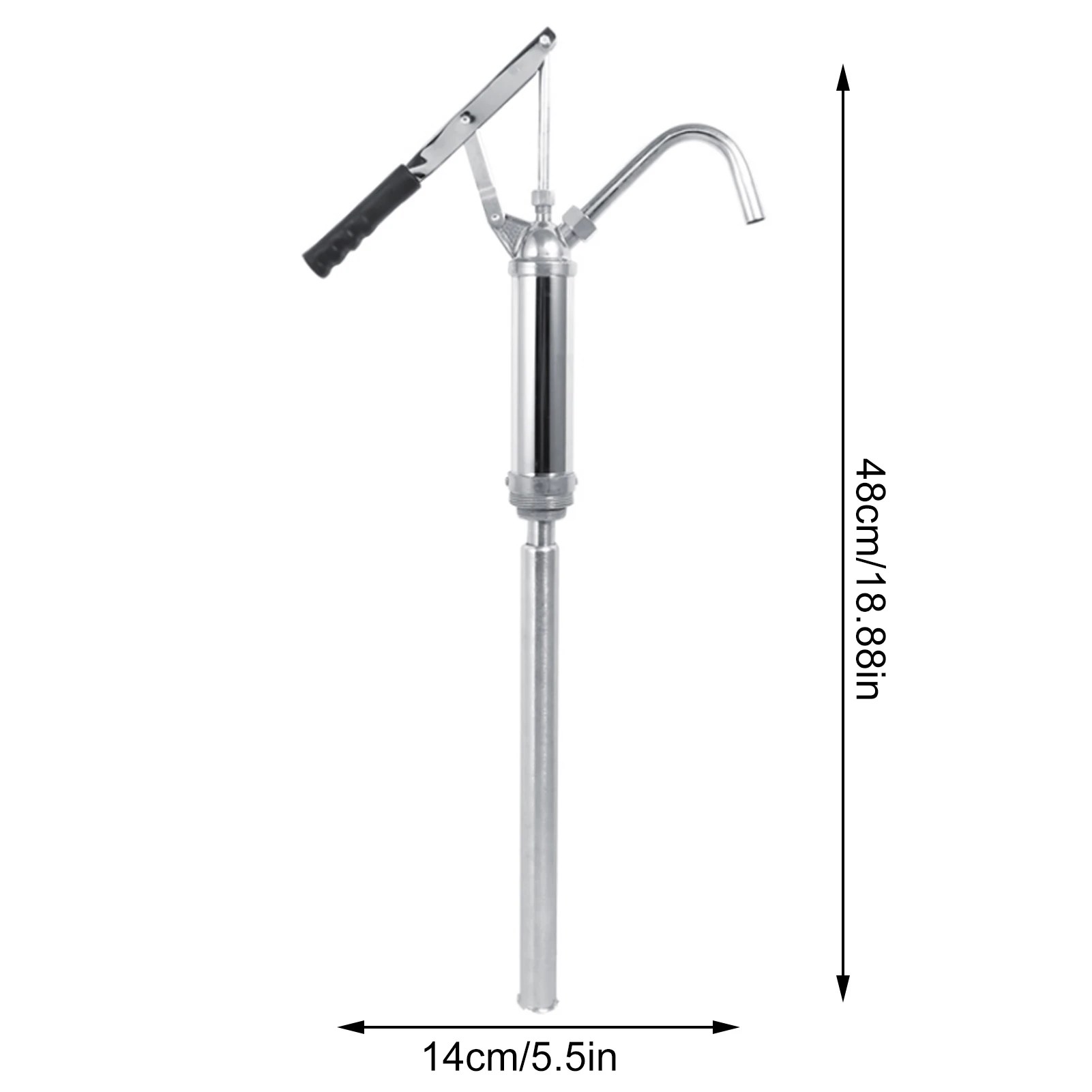 Drum Barrel  Lever Action Barrel Drum Pump  Oil Transfer Hand Operated Extractor Barrel  Transfer Pump