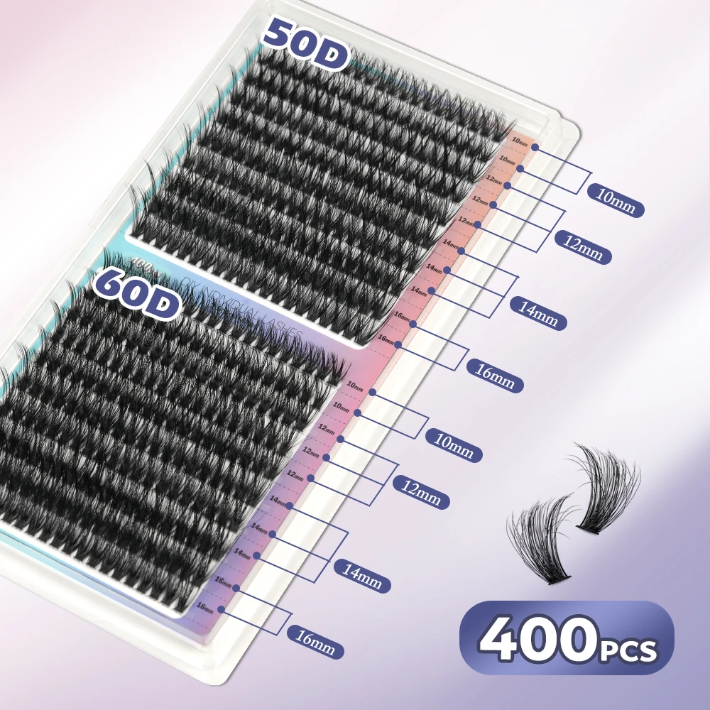 천연 속눈썹 400개 묶음 50D/60D/80D/100 - Eyelash Extension Pdf 리뷰 및 가격