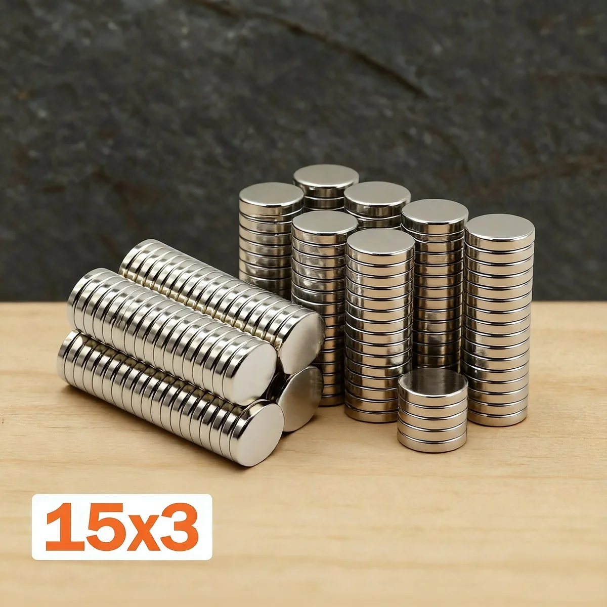 15x3mm Super Strong Magnet N35 Round Magnetic NdFeB Neodymium Magnet Powerful Disc imanes Refrigerator Magnets