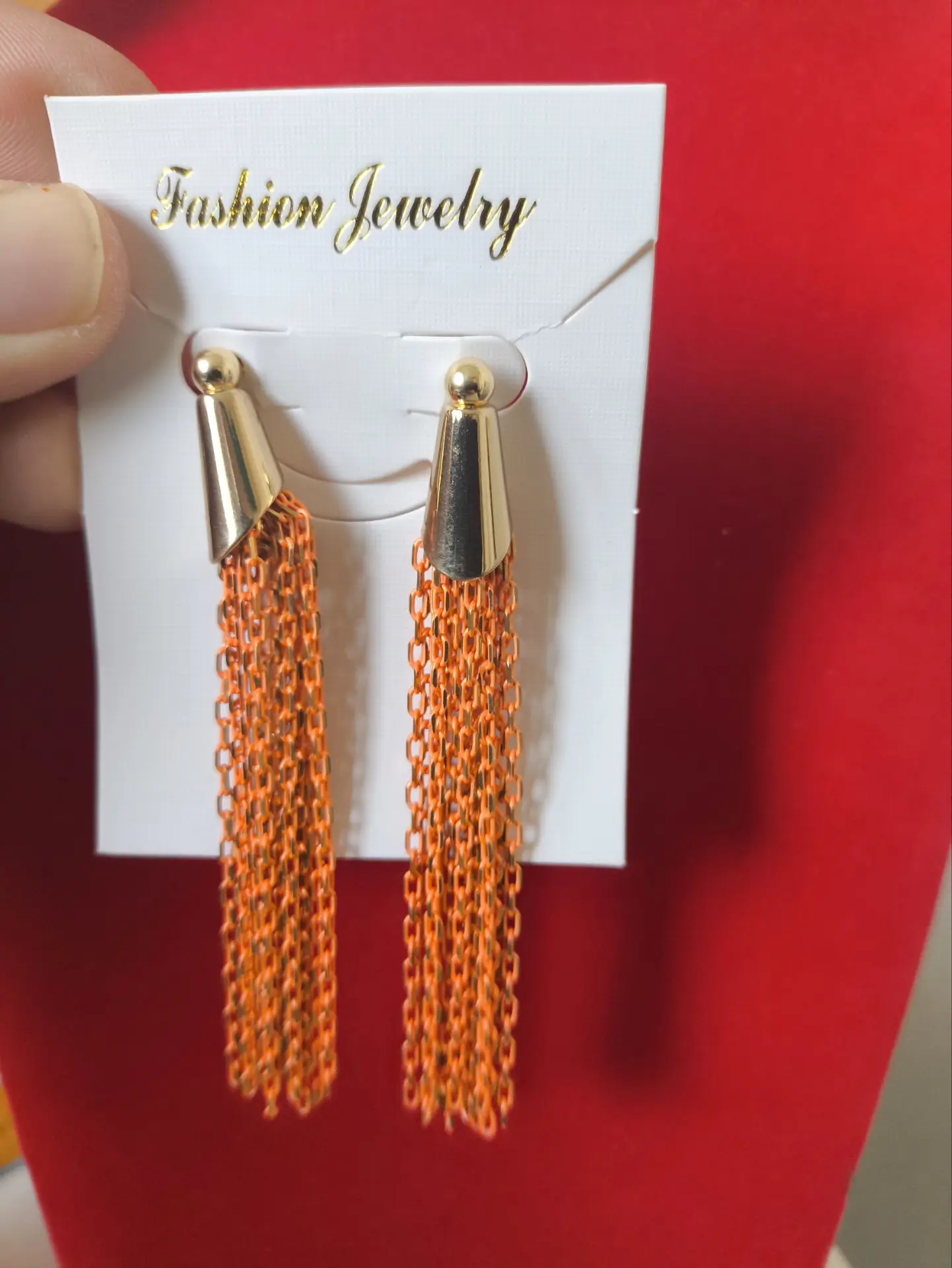 

Fashion New Dubai Gold Plated Custom Earrings - Wedding Jewelry for Lovers DD10782