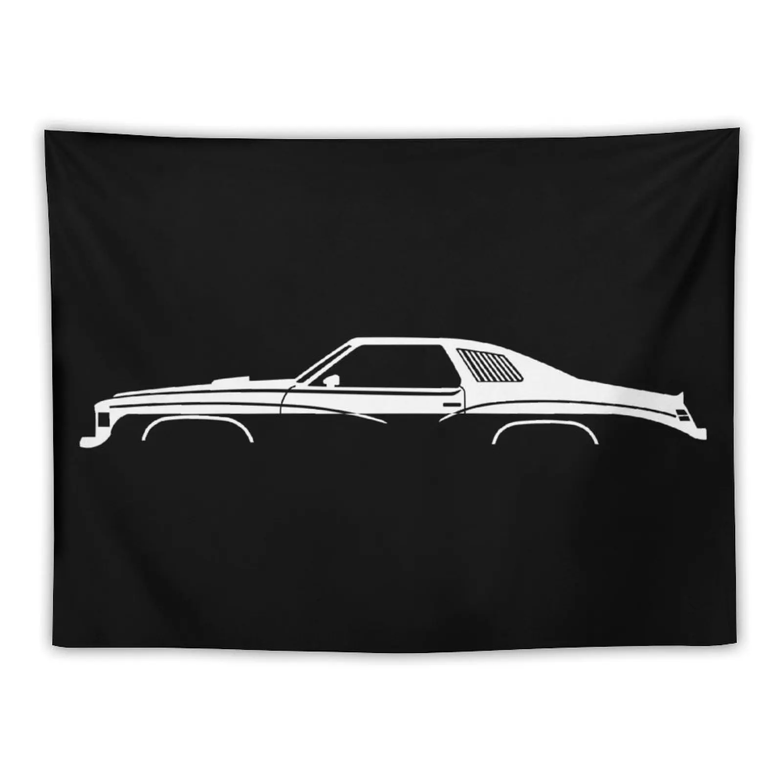 

Muscle Car silhouette 1977 Tapestry Room Decorator Home Decor Aesthetic Wall Deco Tapestry