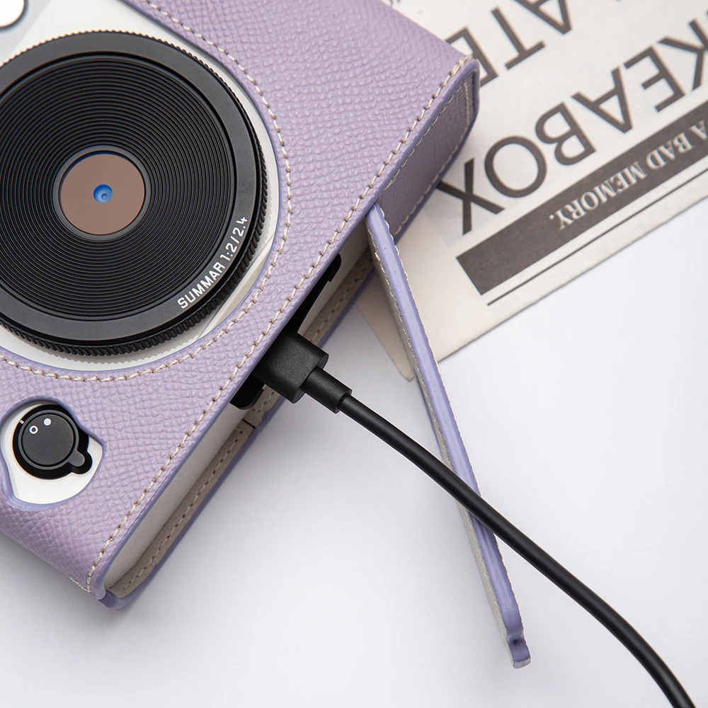 SOFORT2 حقيبة جلد طبيعي واقية غطاء ل Leica SOFORT 2 حافظة كاميرا غطاء البساطة SOFORT2 حقيبة الكاميرا