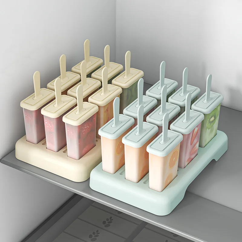 

Household Multi - Pack Popsicle Mold: Versatile Tool for Making Popsicles, Crafting Ice Cream and Using As A Frozen Ice Cube Box