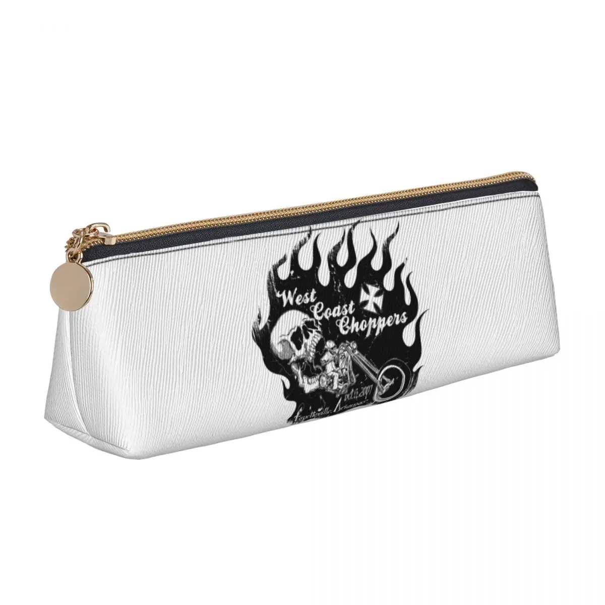 

Крутой пенал с железным крестом на западном побережье для детей, школьная коробка для ручек, сумка для карандашей, канцелярские принадлежности, сумка-держатель для ручек