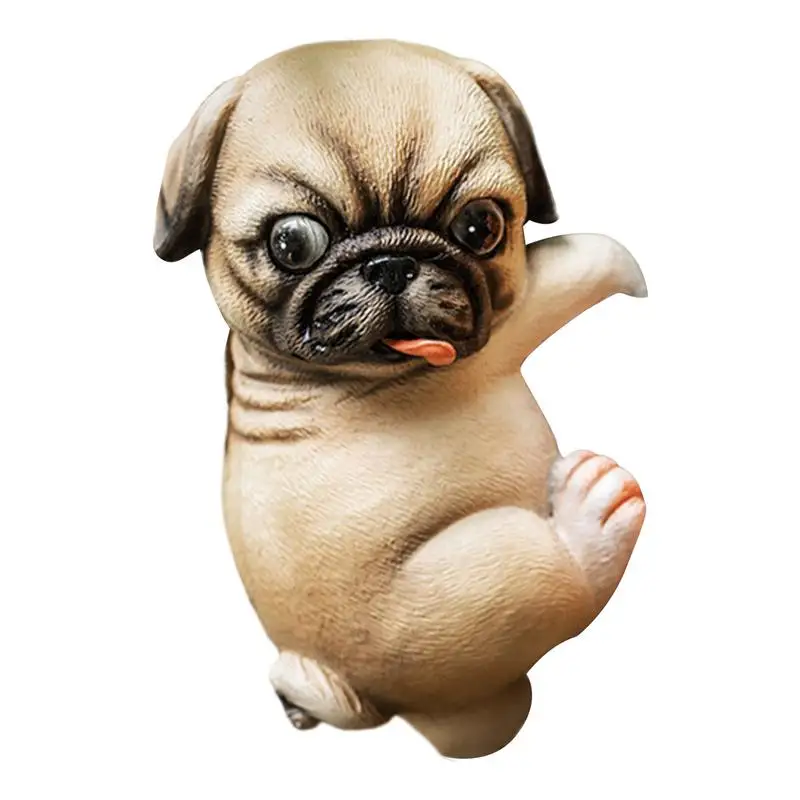 

Outdoor Dog Statue Outdoor Hangings Dog Statues Sculptures Ornament Flower Pot Pendant Animal Figures For Fence Yard Balcony