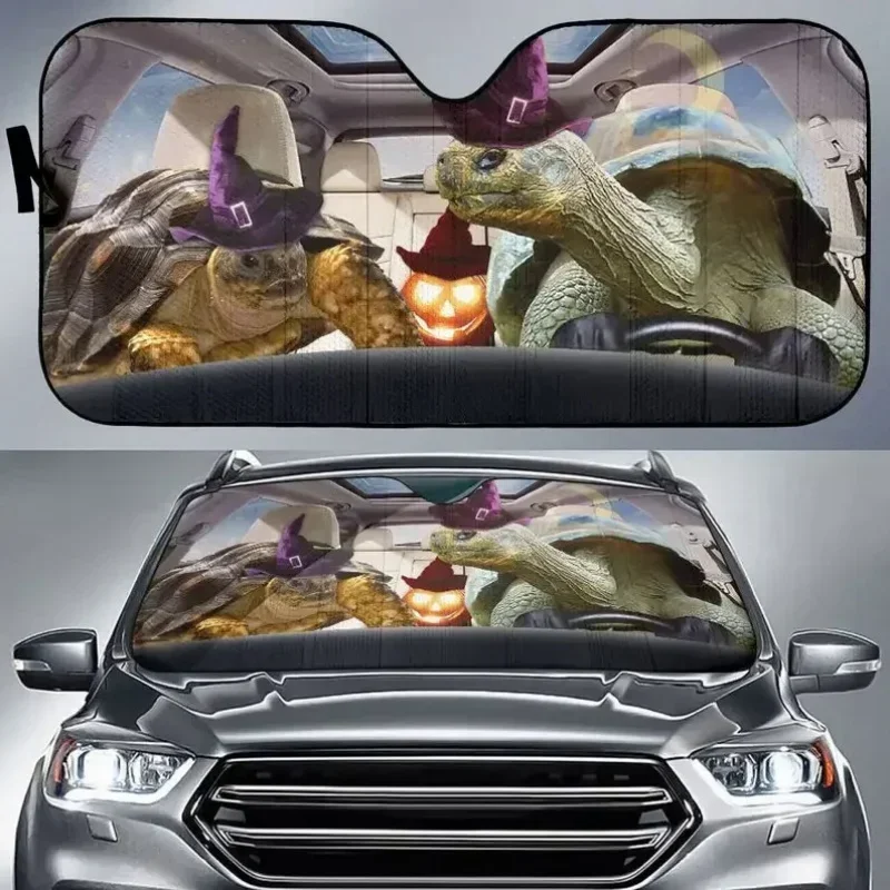 

Auto Sun Shade Windshield Sunshade Turtle Halloween Gift Custom Sunshade Auto Sun Shade