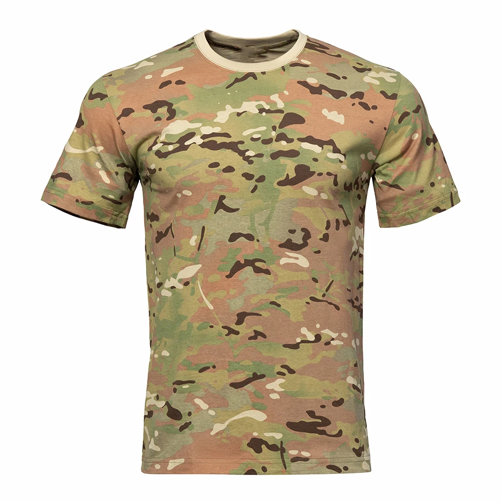 Fashion Summer Camouflage 3D Print T-Shirts Men Women Casual Short Sleeve T Shirt Outdoor Tops Y2K Harajuku Tees Men's Clothing