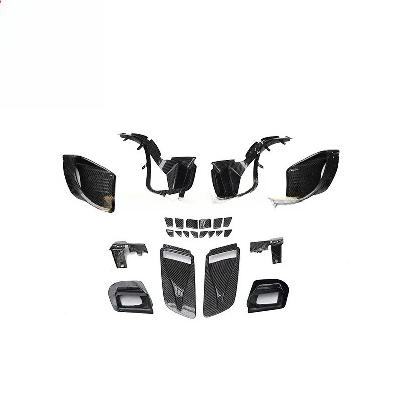 Dry Carbon Body Kit Rear Bumper Diffuser Spoiler Wing Front Lip Side Skirts Air Vent Bodykit for 991.2 GT3RS