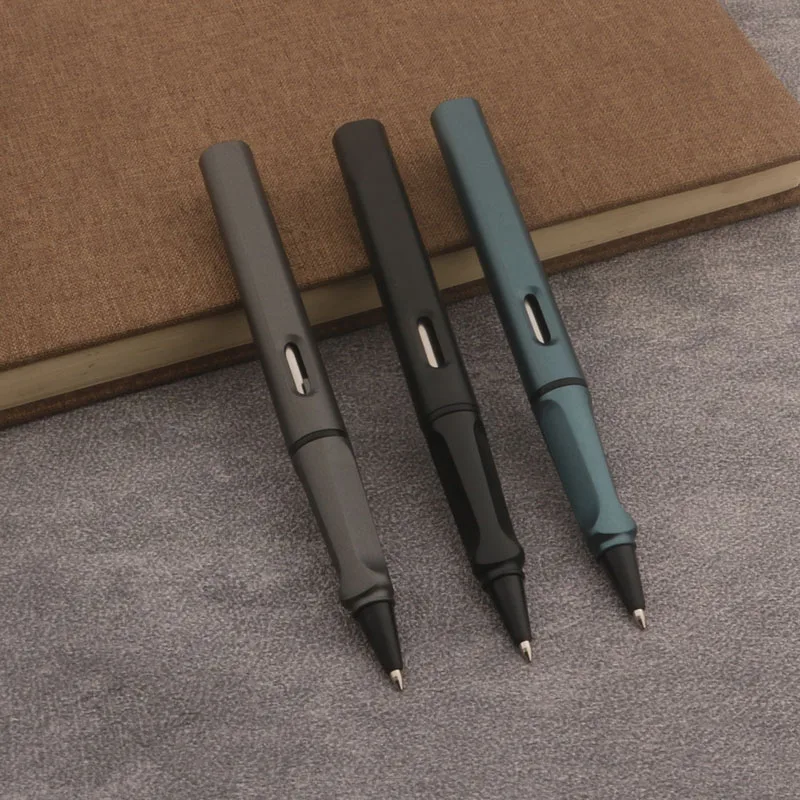 3PC/10PC Pen Refills Roller Ball Pen Plastic Ink Pen Matte Green Signature Stationery Office School Supplies Writing Gift