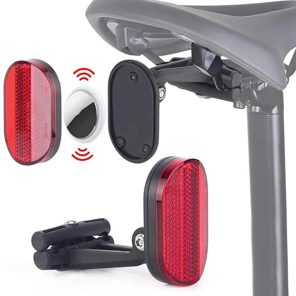 

Для Airtag велосипедный задний фонарь велосипедный адаптер для Airtag позиционирование противоугонный для Huaweitag для Sanxingtag задний фонарь дорожный