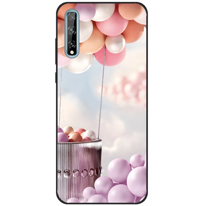 For Coque Huawei Y8P Case 2020 Silicone Painted TPU Soft Back Cover Phone Case For Huawei Y8P AQM-LX1 Y 8P 6.3\