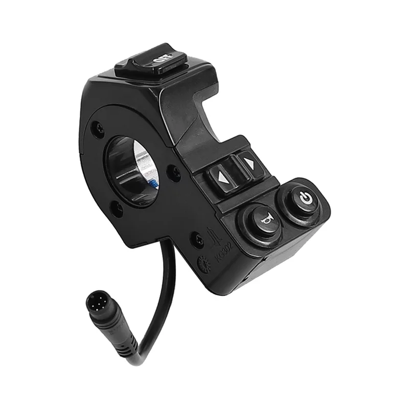 Interruptor de farol 4 em 1 para scooter elétrica Kukirin G2 Pro/G2 Pro DB/G2 Max On Off Power Horn Luzes de giro esquerda e direita