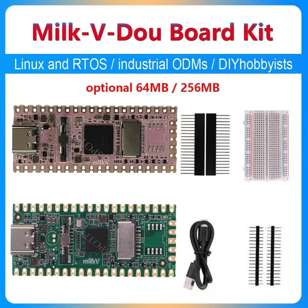 Milk V Duo RISC-V DIY  Linux Board CSI-2 MIPI serial camera Internet of Things intelligent device Compat with Raspberry Pi Pico