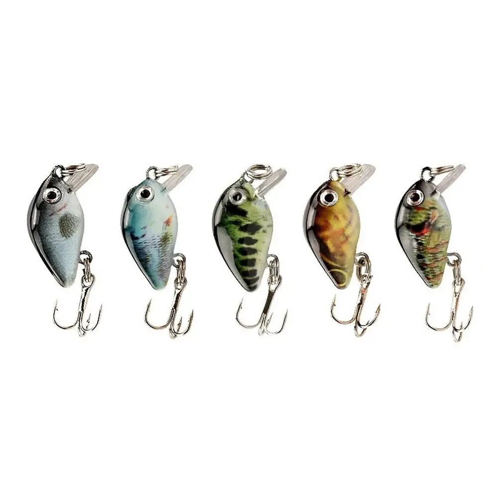 

Fishing Gear 3cm/1.7g Minnow Lure Sink Artificial Hard Bait Mini Long Throw Fishing Bait Perch
