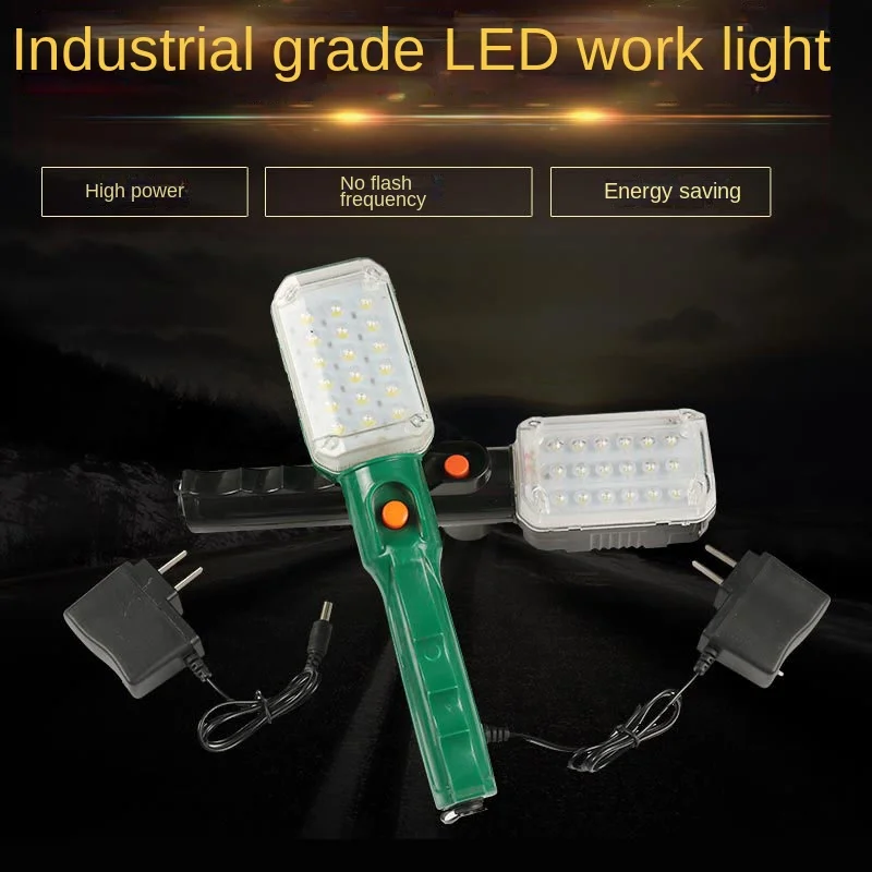 Direct Sales Auto Repair Work LightLEDRechargeable Light Handheld Magnet Machine Tool Inspection Lamp Emergency Light