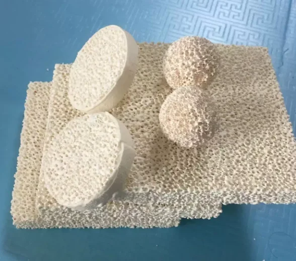 Premium ZrO2 40MM High Temp Resistant Filter High Quality Durable Ceramic Filter Screen for High Temperature Filtration