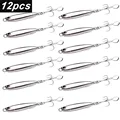 12pc-1 hook Silver