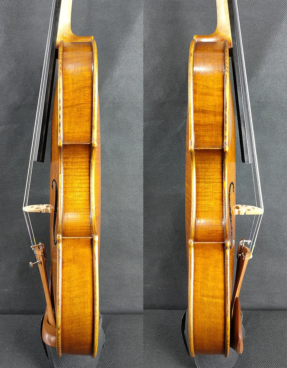 High Quality Copy of Rogerius Bon Nicolai Amati Master Violin 4/4 Size #3351, Russian Spruce, Wide Nut, Special Shape
