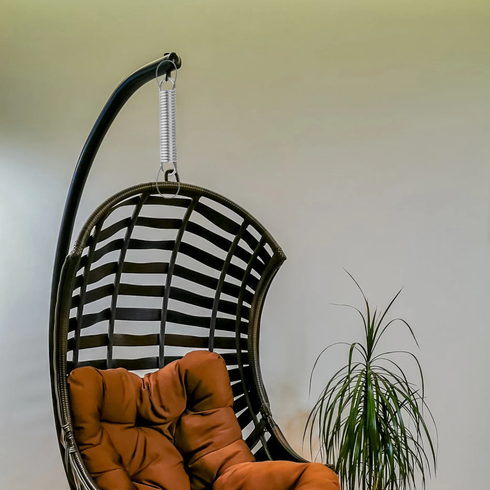 

Swing Chair Accessories Heavy Duty Spring Set Stainless Steel Hammock Hanging Kit Professional Metal Springs Porch Use Long