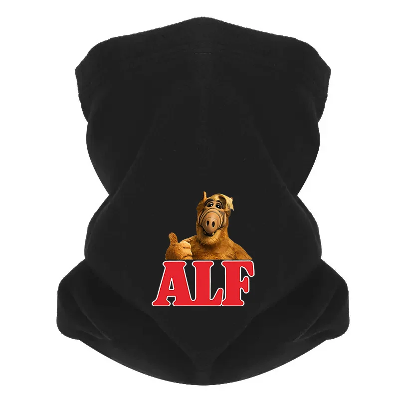 Alien Giving Thumb Up Red Men Windproof Scarf Mask Neck Gaiter Hat Women cap Headgear Outdoor Keep Warm Winter Multifunctional