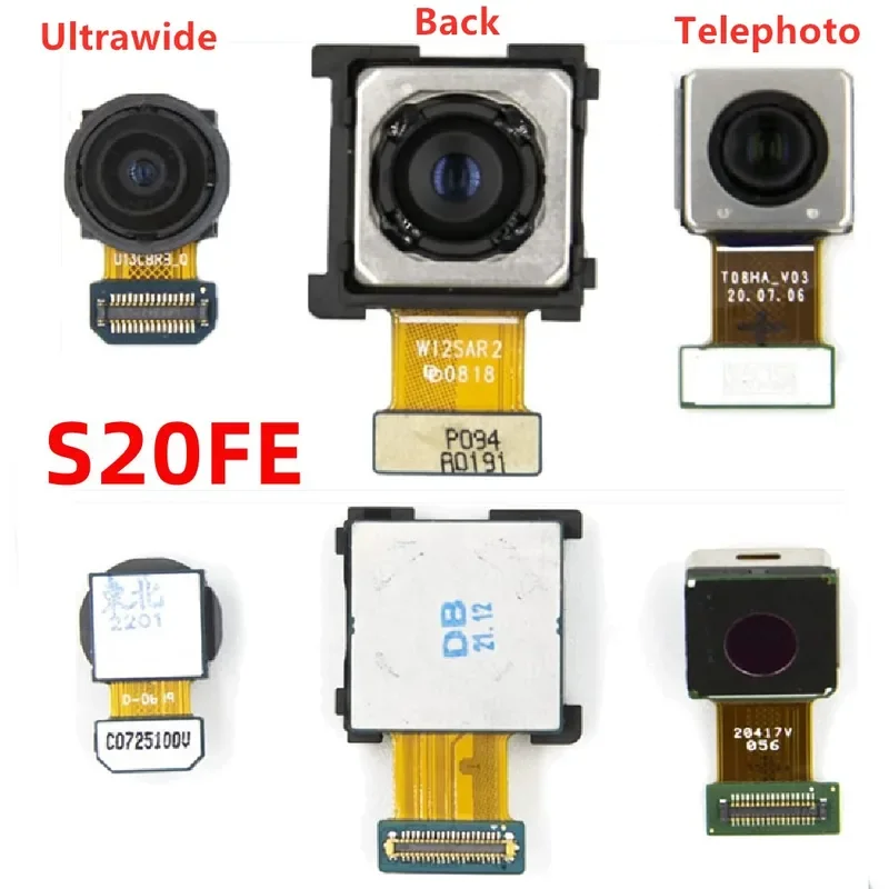 

For Samsung Galaxy S20 FE 5G G781 Rear Backside Frontal Camera Module Replacement Spare Parts
