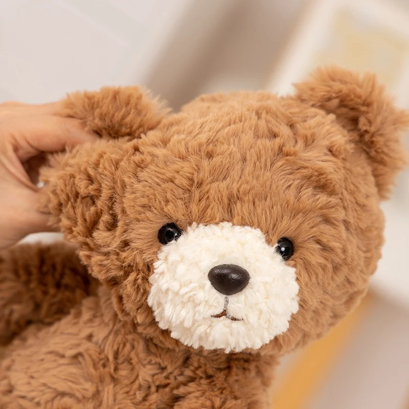 25cm Soothing Sitting Hug Series Dolls Elephant Rabbit Bear Capybara Plush Animals Toys Room Decor Baby Birthday Christmas Gifts