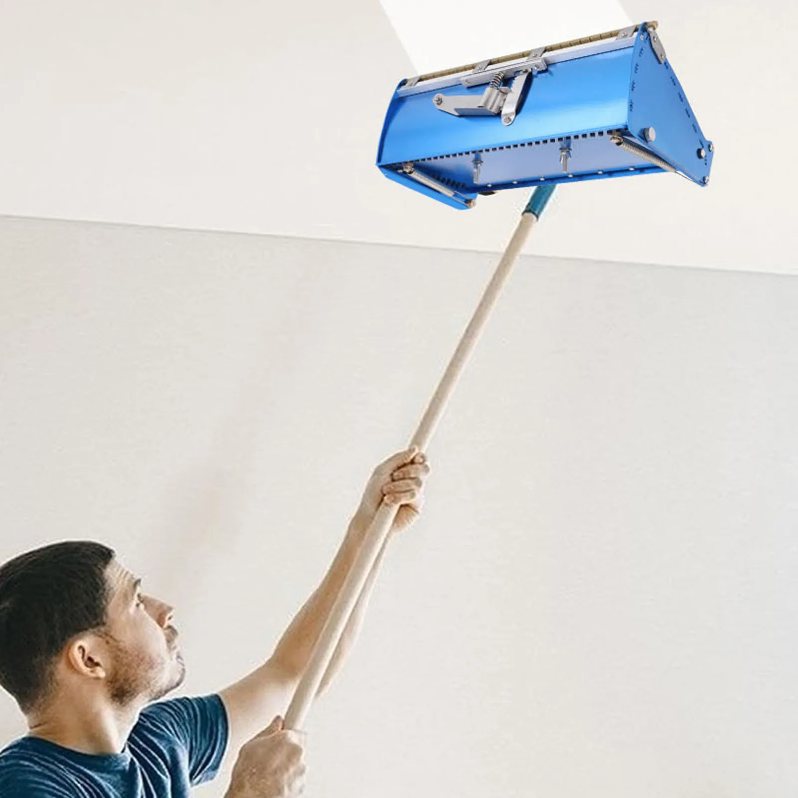 

Wallboard Finishing Box Tool Easy To Disassembly Flat Compact 12in Flat Finishing Box Accurate for Plastering Scraping