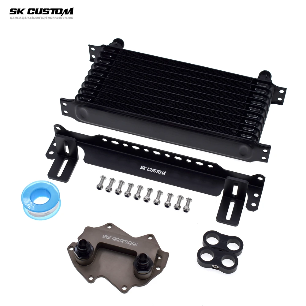 Para mini 1.5t 2.0t jcw b38 b48 kit refrigerador de óleo do motor f54 facelift/f55/f56/f57/f60 clubman countryman cooper s um/oem 11428649177