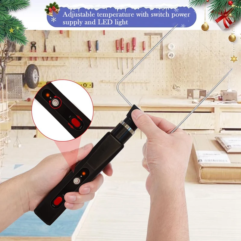 ABDJ-متعددة الوظائف رغوة قطع القاطع الساخن سكين رغوة سبيكة لحام حلقة لحام أدوات نحت إيفا ، EPS ، الولايات المتحدة التوصيل