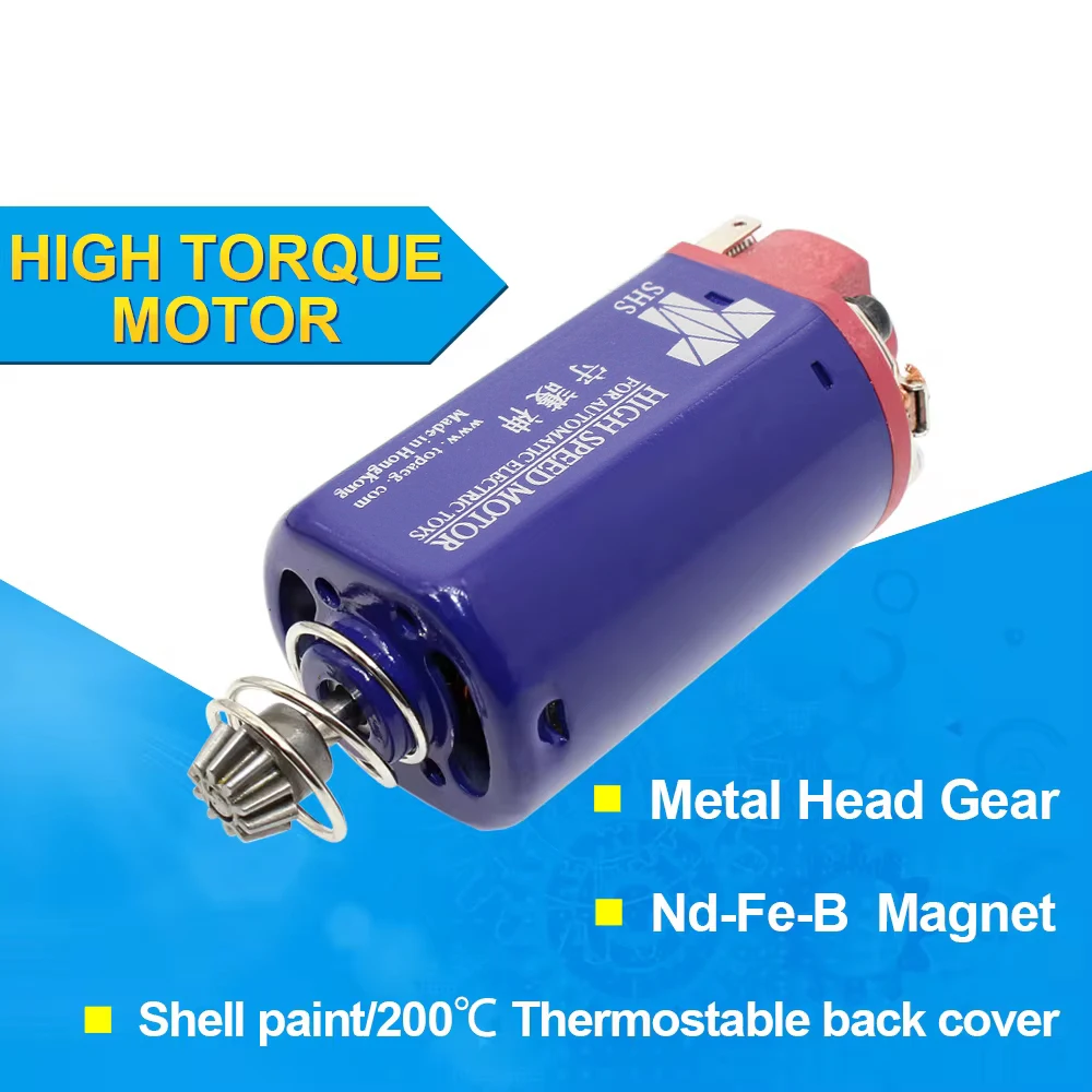 

SHS AEG Motor 11.1V 46000 High Twist Type torque Motor M90-150 Short Axle AK Series Used for AEG Hunting Accessories