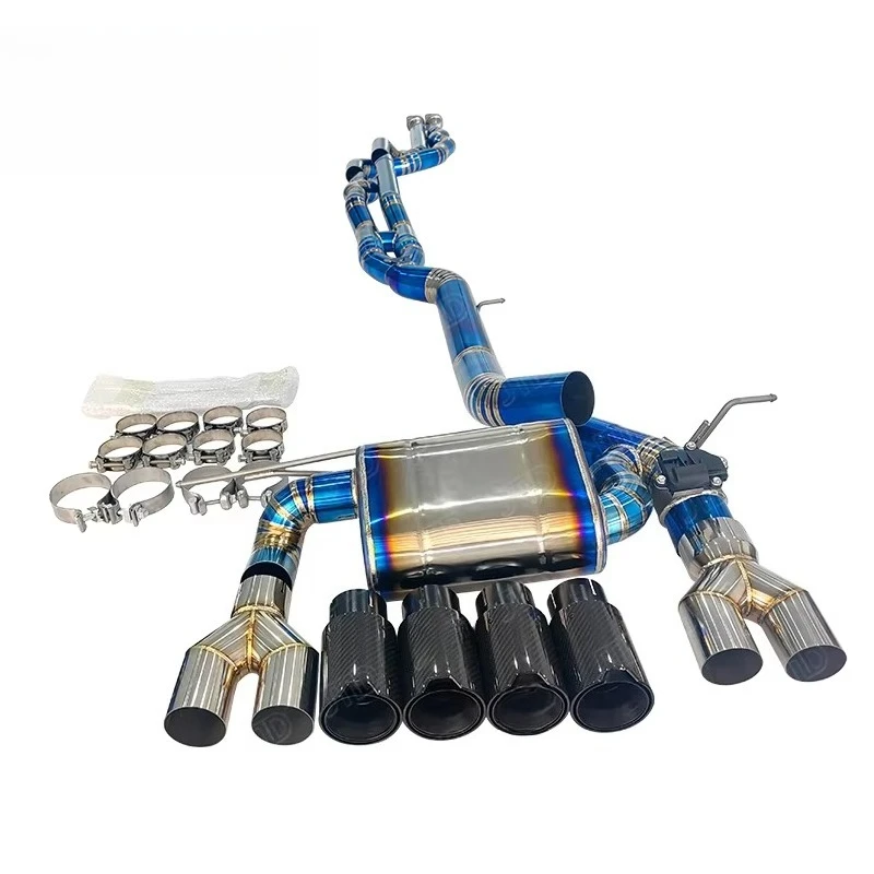 

Titanium Alloy Valvetronic Exhaust System Catback Muffler for F8X F80 F82 F83 M3 M4