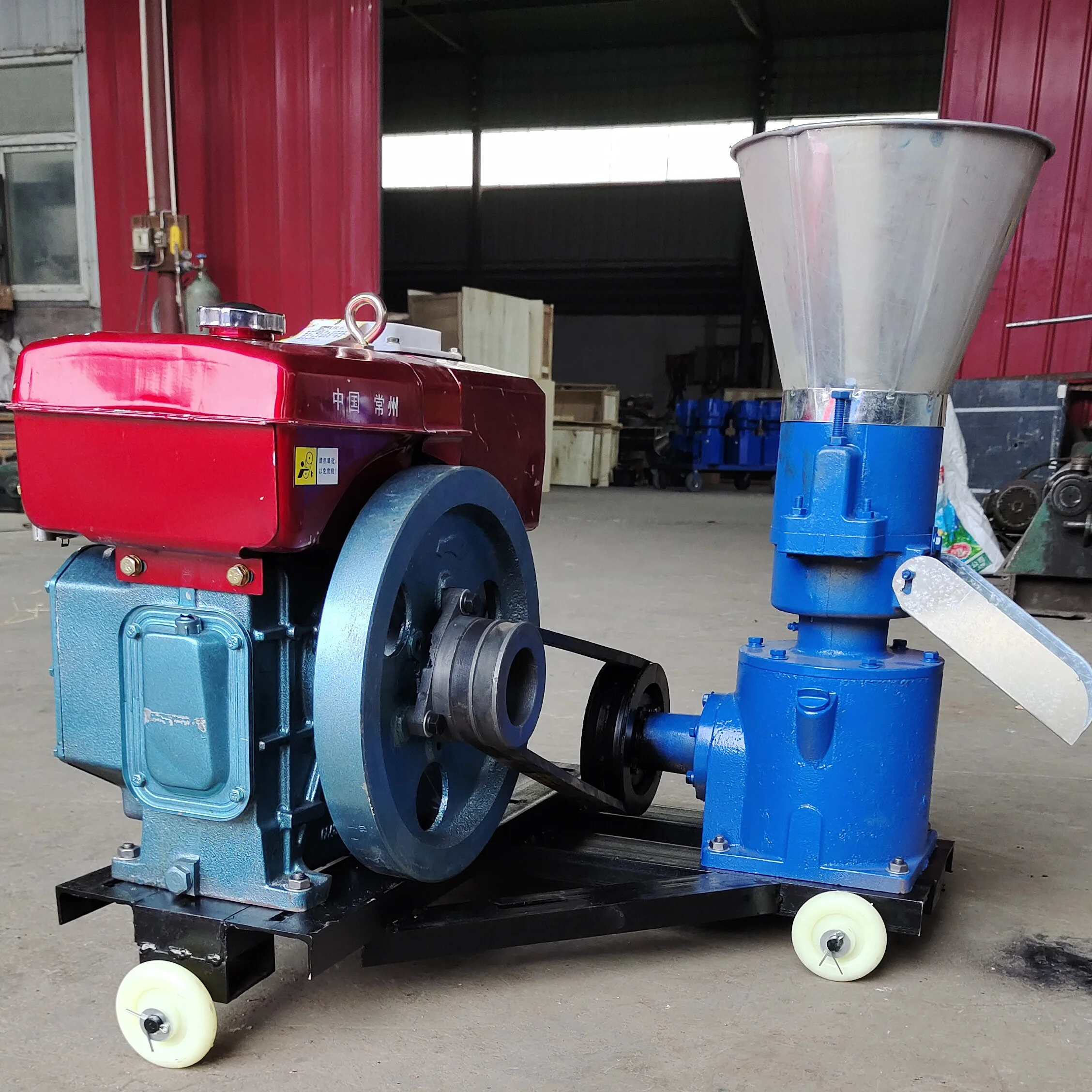 Farm Poultry Feed Pellet Making Machine Pelletizer Machine Pellet Mill Animal Feed Pellet Machine Pet Food Processing Machines