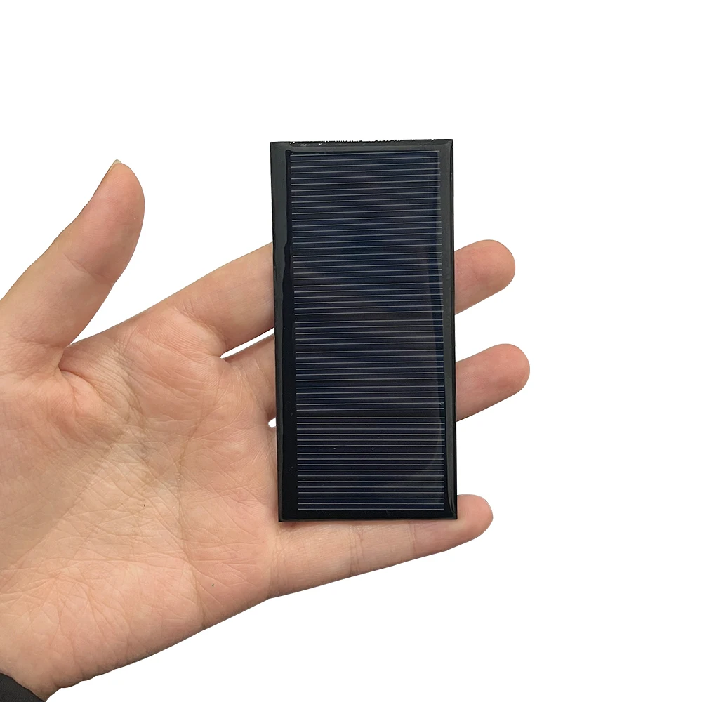 Mini Solar Panel 5.5V 110mA 95*45mm Solar Cell Battery Module DIY Epoxy Board Lithium Battery Charging for Motor/Solar Light