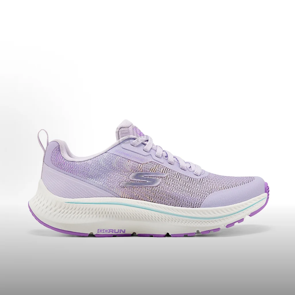 حذاء Skechers Go Run Consistent 2.0 Alpine مريح وبسيط ومتعدد الاستخدامات مع توسيد وتهوية للنساء