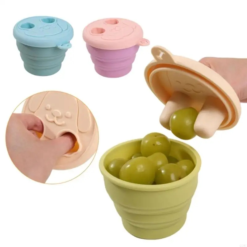 Scrubbable substance treat Box That Flattens For Efficient Storage In Drawers Or Bags Q5WC