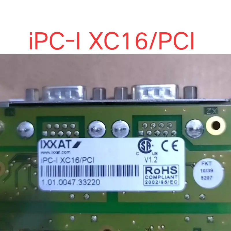 Used IPC-I XC16/PCI V1.2 Dual Port CAN Communication Card Test OK Fast Shipping