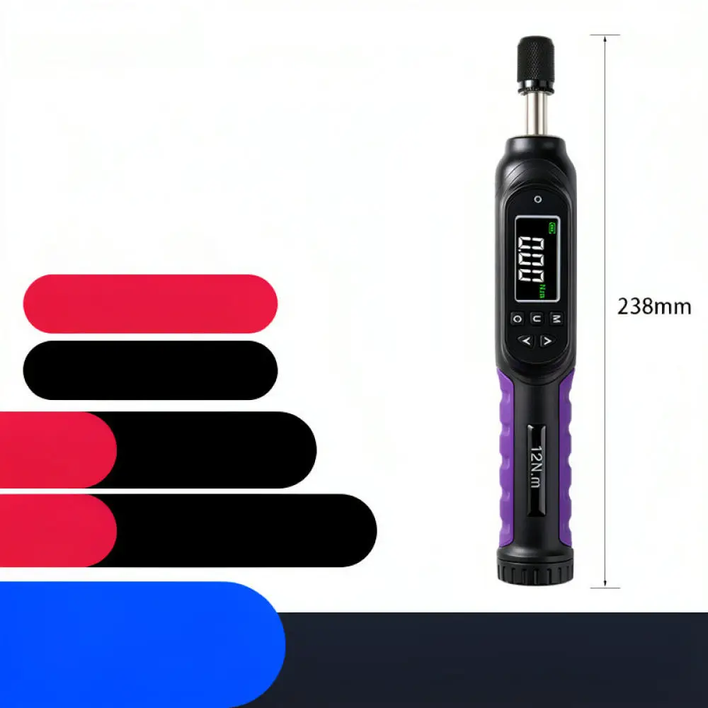 Precise Electronic Torque Driver Set Magnetic Screwdriver Kit Digital Repair Tool For Home Maintenance Assembly Projects