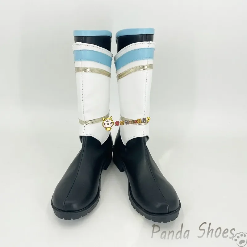 Promise of Wizard Nero Cosplay Shoes Anime Game Cos Long Boots Comic Nero Cosplay Costume Prop Shoes for Con Halloween Party