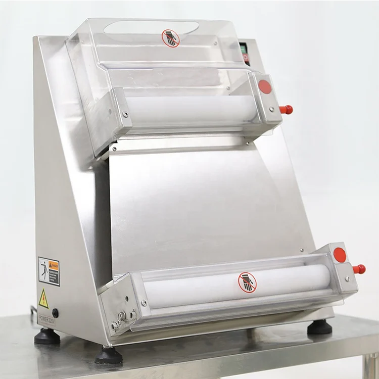 Commercial Automatic Restaurant Small Pizza Dough Sheeter Stainless Steel Pizza Dough Press Machine