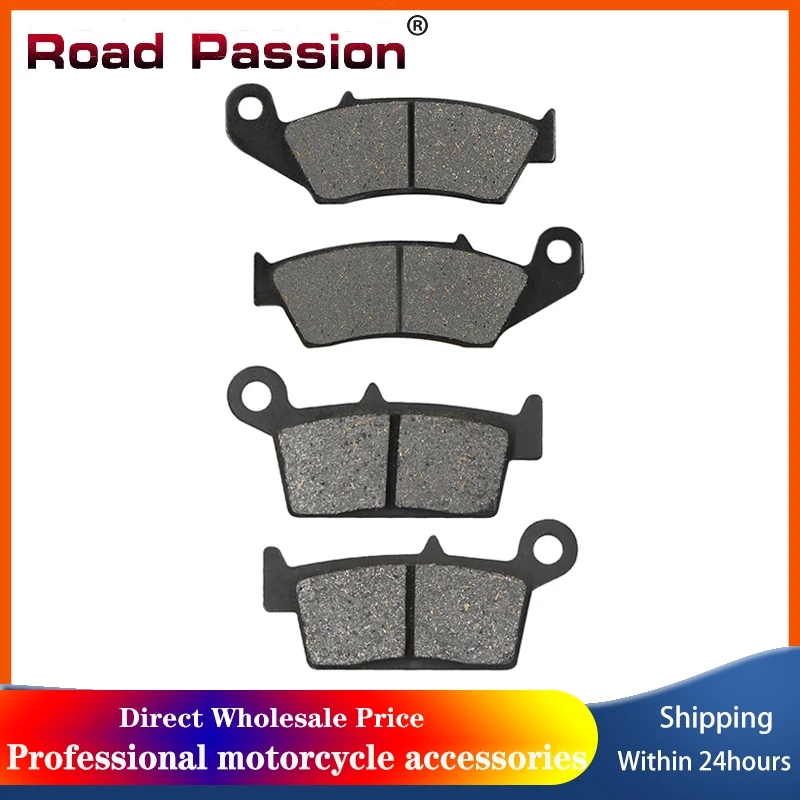 

Road Passion Motorbike Front and Rear Brake Pads For HONDA CR500R XR250R XR 250R 205L XR250L CR125R CR250R XR650L XR650R CR250