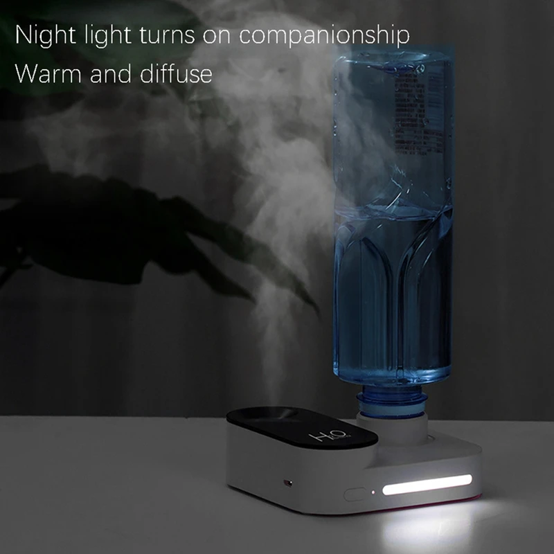 Mini Camera Shape Humidifier USB Portable Large Mist Volume Desktop Water Bottle Humidifier For Bedroom Office C