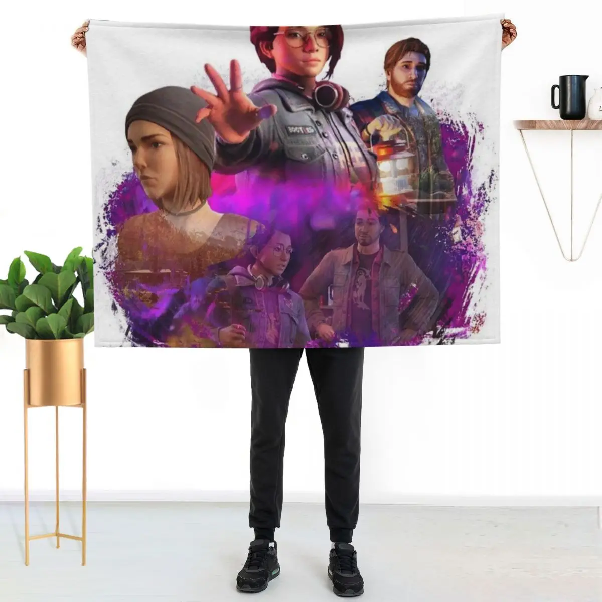 Life is strange True colors Throw Blanket Designers for babies Bed linens Weighted Decoratives valentine gift ideas Blankets